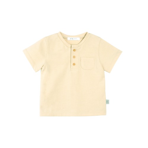 [a.toi baby] Gren T-shirt Beige - 마르마르