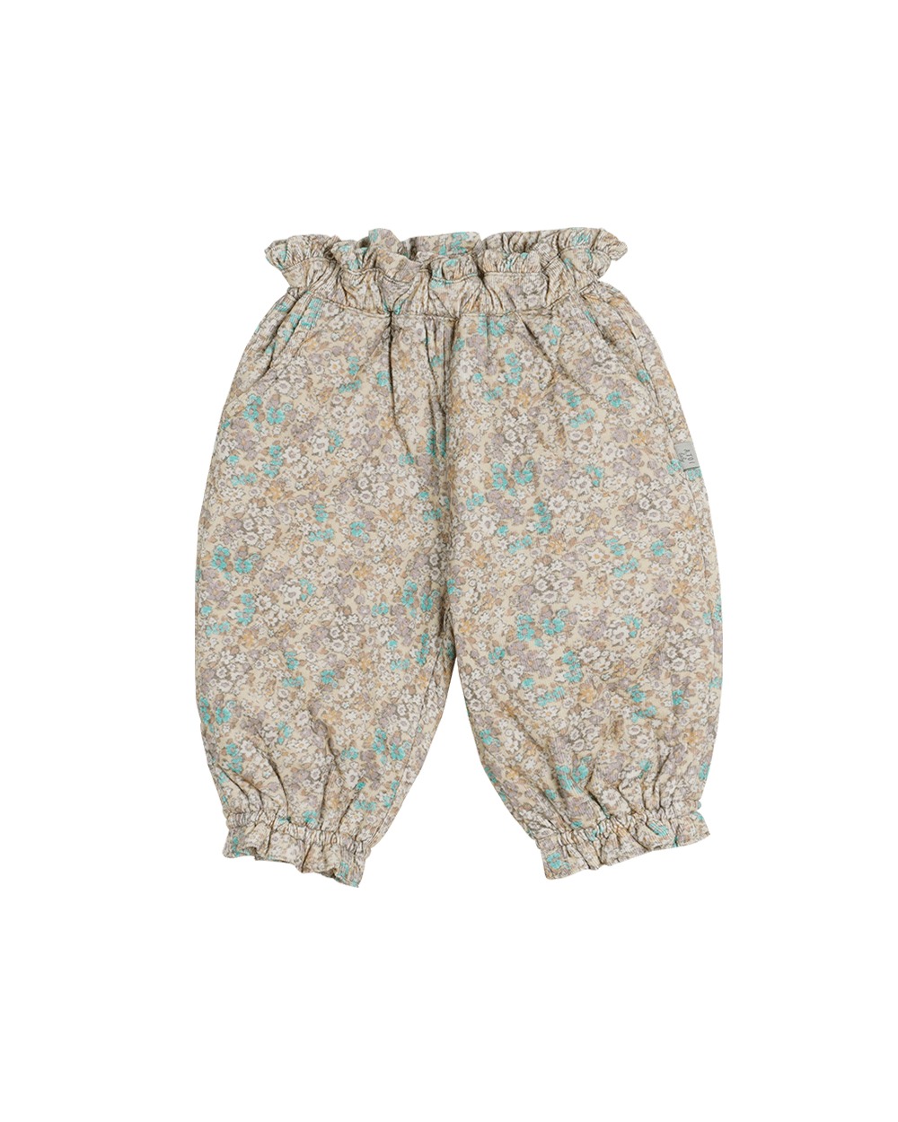 [a.toi baby] Gina Flower Padded Pants Beige - 마르마르