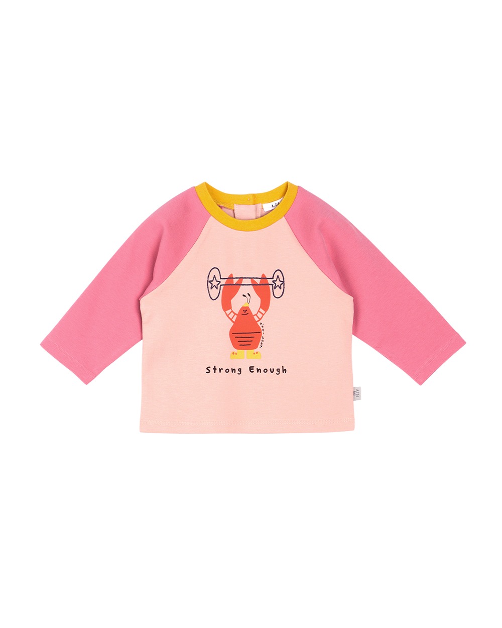 (시크릿) 크로피쉬 티셔츠 핑크 - 마르마르