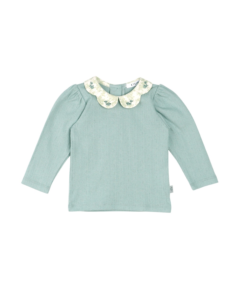 [a.toi baby] Airy Kara T-Shirt Mint - 마르마르