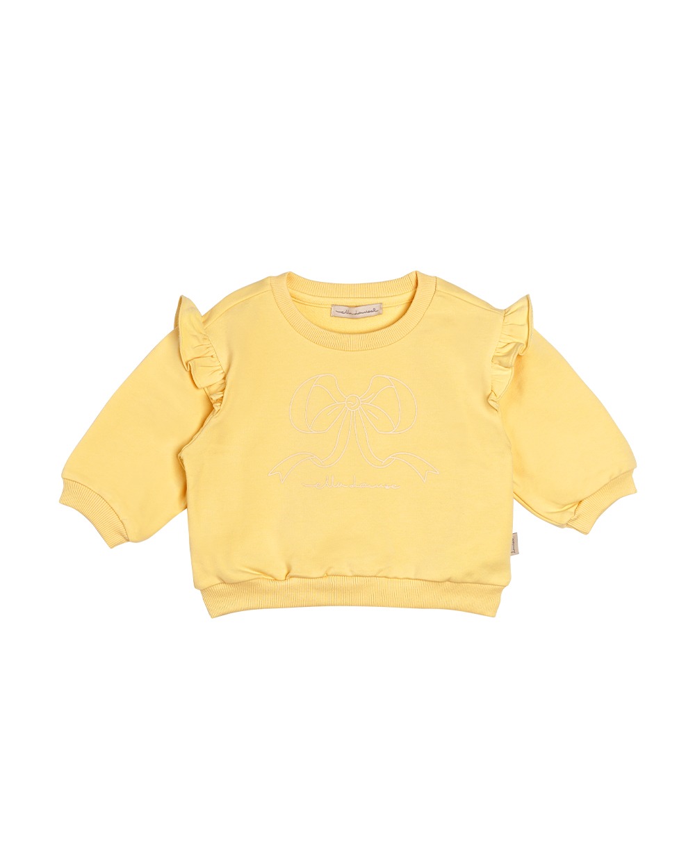 [ellalouise baby] Rosa Sweat Shirt Baby Yellow - 마르마르