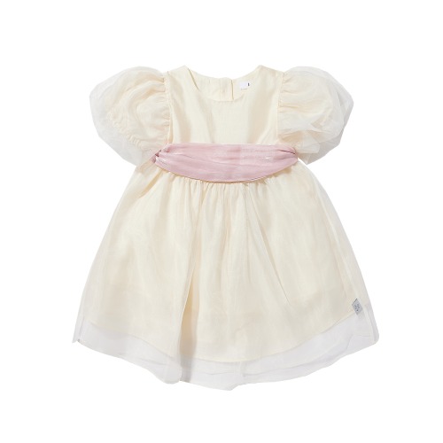 [a.toi baby] belita Dress ivory - 마르마르