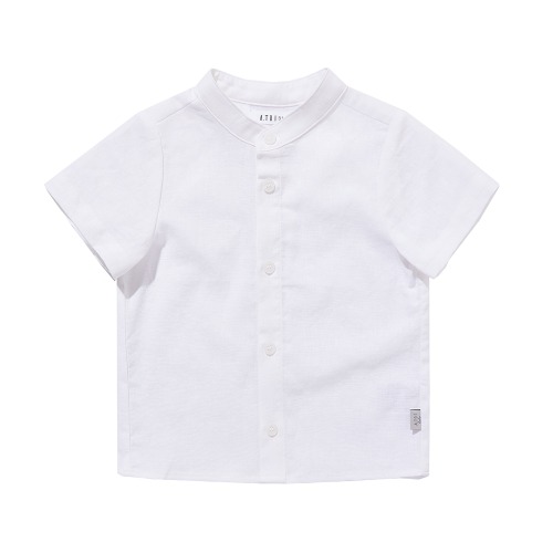 [a.toi baby] eric henry neck shirt ivory S - 마르마르