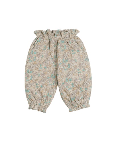 [a.toi baby] Gina Flower Padded Pants Beige - 마르마르