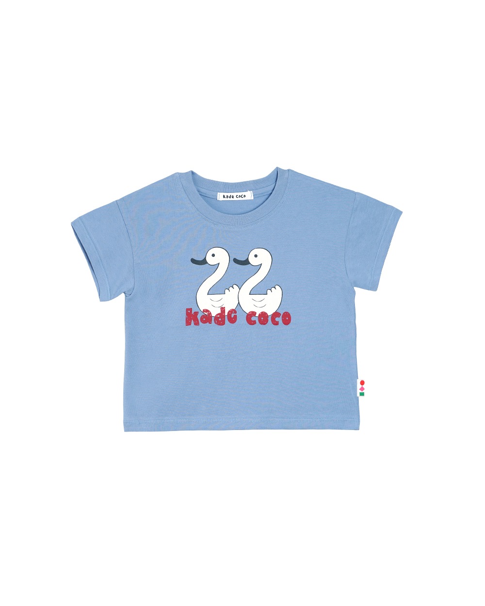 [kade coco baby] Canard Short Sleeve T-shirt BB Blue - 마르마르