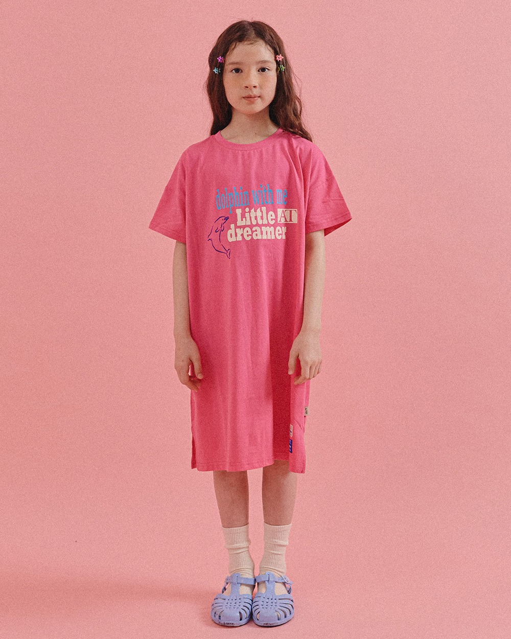 [주말특가] 돌핀 이지 드레스 핑크