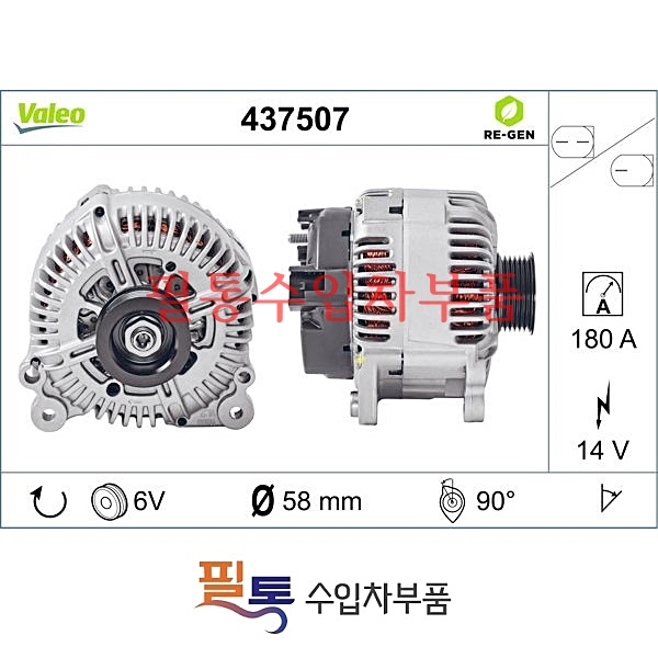 아우디 A6 3.0(BBJ) 제네레이터(2004년~2006년)