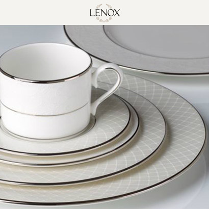 [해외][Lenox] 레녹스 Venetian Lace 커피잔 세트 (4인용/8pc)