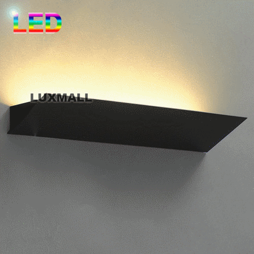 LED 삼각 간접 벽등 600,900(검정,브라운)