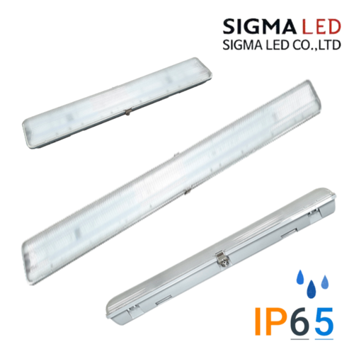 시그마 LED 방습등 일체형 11W 22W 44W IP65 방진 등기구 SIGMA