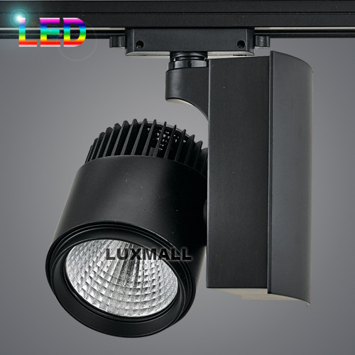 LED COB 28W 알파 레일 스포트 세로형 흑색