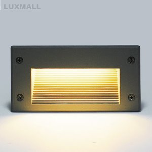 LED 3W 라인계단 매입등 소 그레이(140x68)