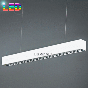 LED 50W 하모니카 펜던트 루바용 대 블랙,화이트,그레이,레드 1200형