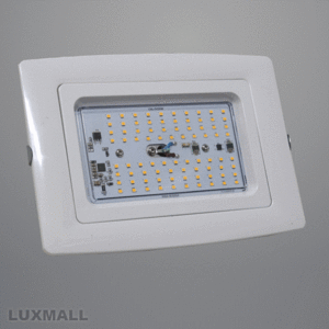 LED 50W 사각 투광기 매입등 블랙. 화이트 (210*145)