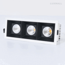 LED COB 30W 토트넘 3등 매입등 대 220x80.