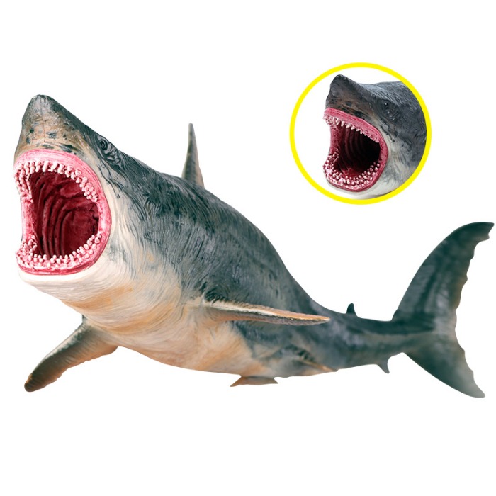 메갈로돈 피규어 상어 인형