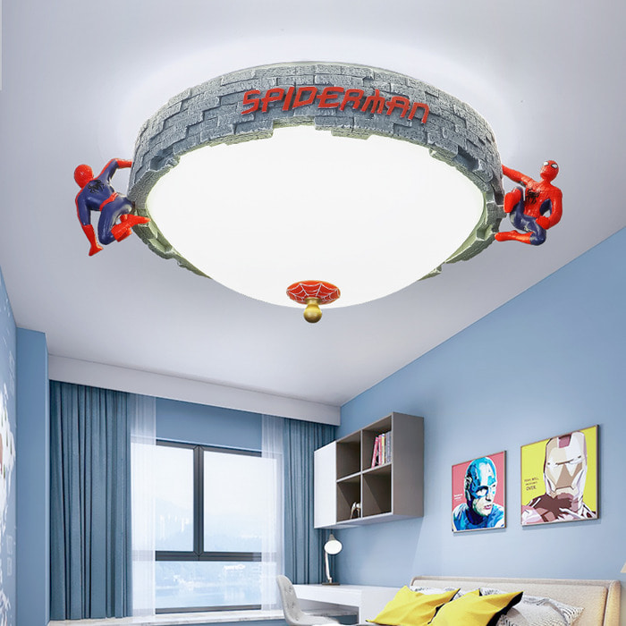 어린이방 조명 LED 천장등 전등 스파이더맨 캡틴아메리카 어벤져스 아이방 꾸미기