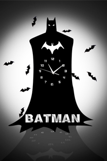 배트맨벽시계, 어벤져스시계, 배트맨시계, 캐릭터시계, 멋진시계, 집들이시계