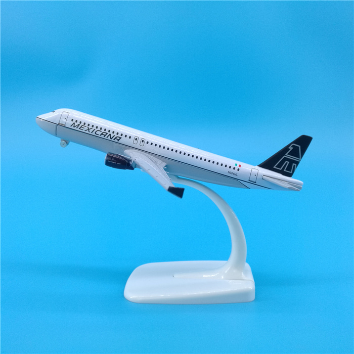 16cm 멕시코 항공 A320 메탈 항공기 모형 1:230 소품 소장 선물 맞춤 로고