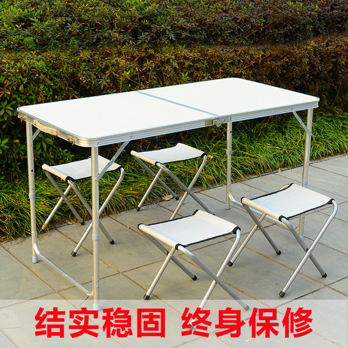 접이식 탁자와 의자 휴대용 덤프트럭 알루미늄 피크닉 테이블