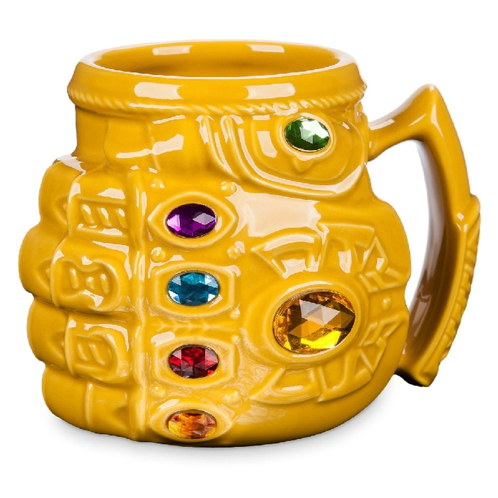 만화 3D Thanos 장갑 주먹 컵 대용량 물 컵 만화 머그잔 크리 에이 티브 세라믹 컵
