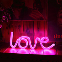 LED 러브 조명, LOVE 조명, 무드등, 인테리어 램프