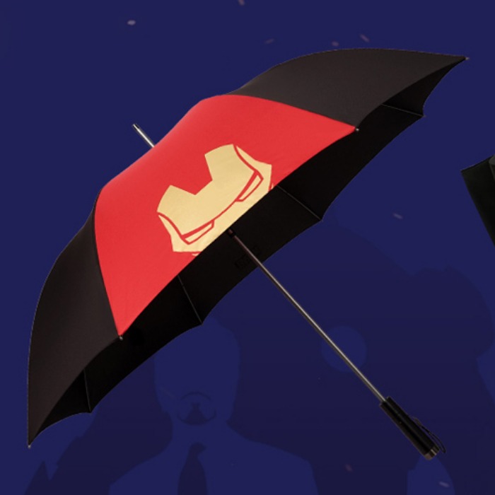 마블 어벤져스 아이언맨 장우산 우산
