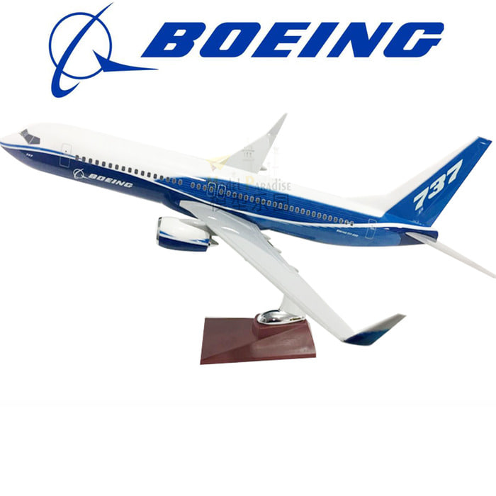 보잉 737 프로토타입 항공모형 47cm 에뮬레이션 모형 항공홈웨어 기념 선물 컬렉션