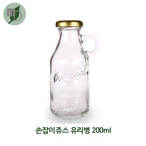 손잡이쥬스 200ml 유리병 1박스(72개)