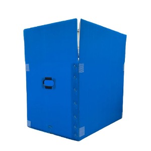 DI 단프라박스A형중형 600X410X470 10개가격 이사짐박스 파란박스 접이식플라스틱박스