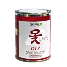 금강 옻스테인DIY 1L 그레이블루 옻칠 천연도료 천연페인트 금속 가죽 가구도색 인테리어도색