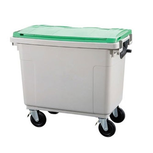 POS 자동상차수거용기 재활용품수거용기 PCS-660 일반형분리수거함 분리수거용기 대형쓰레기통 660리터수거함 1360X820X1160