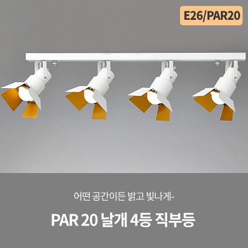 PAR 20 날개 4등 직부