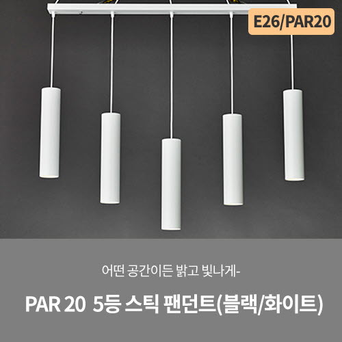 PAR 20 5등 스틱 팬던트