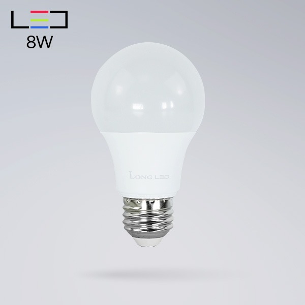 [LED8W] 롱LED  8W EL 벌브 [E26]