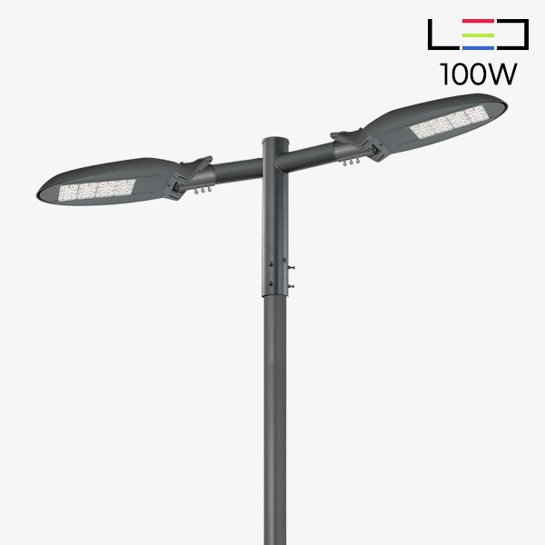 [LED 100W] 빌리 4100-2등 하향 가로등