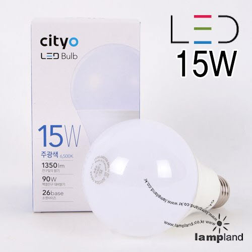 씨티오 LED 벌브 15W 26B