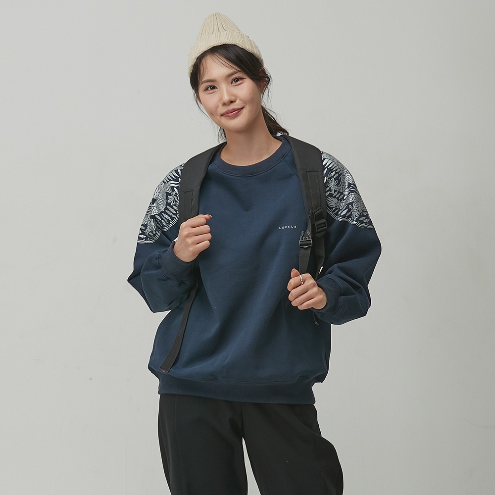 Dragon Sweatshirt [Deep blue]