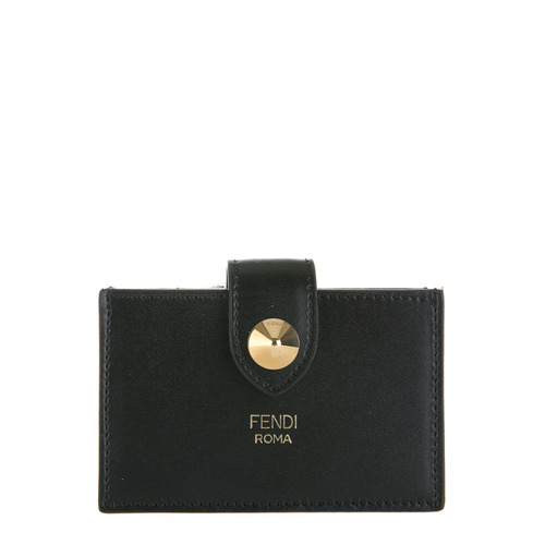 [펜디/키스더브랜드]17FW 8M0301 SME F0KUR 블랙 아코디언 카드 지갑
