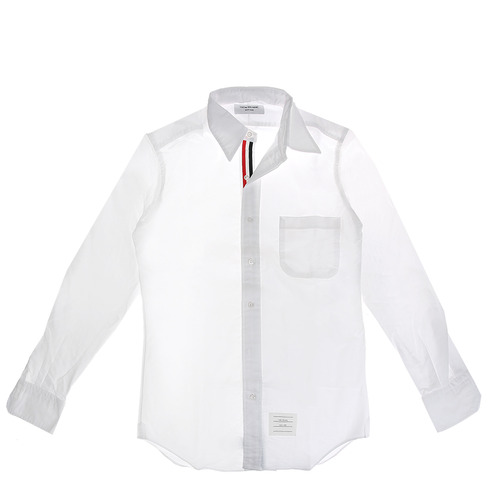 [톰브라운]20FW MWL010E 00139 100 화이트 옥스포드 클래식 남성 셔츠