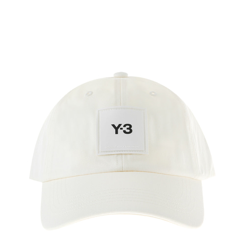 [와이쓰리]21SS H15772 CREAM WHITE 크림 화이트 로고 패치 볼캡 모자