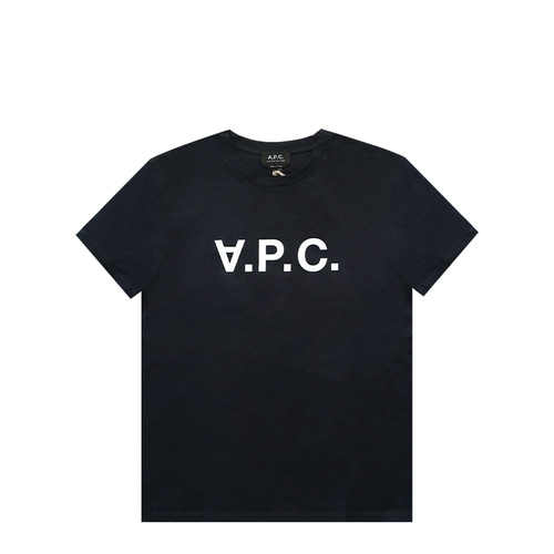 [아페쎄]22SS COBQX H26943 IAK 네이비 로고 벨벳 VPC 남성 티셔츠