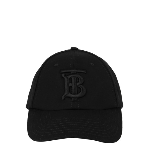 [버버리]22FW 8056991 블랙 모노그램 모티프 코튼 야구 모자