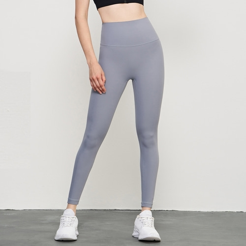 룰루레몬 Lululemon 피트니스 바지 여성의 안티 롤링 측면 복부 반사 엉덩이 라인 요가 바지 라인 요가 레깅스 LU01-0555