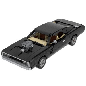 레고 크리에이터 MOC-38752 Dom&#039;s Dodge Charger 돔의 닷지 차저 호환 신제품 창작