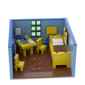 레고 크리에이터 MOC-54501 Bedroom in Arles by Vincent van Gogh 빈센트 반 고흐 Arles 침실 호환 신제품 창작