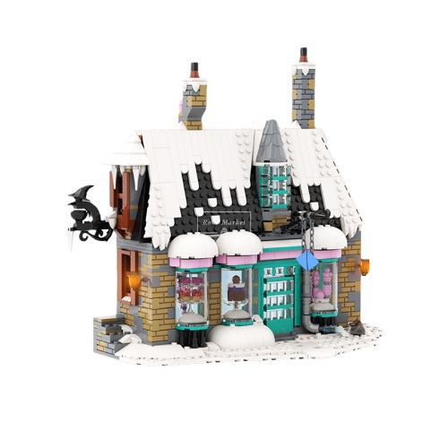 레고 크리에이터 호환 신제품 Hogsmeade Village 호그스미드 마을 MOC-71237 창작