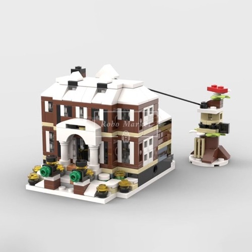 레고 크리에이터 호환 21330 Home Alone House 미니 나홀로집에 MOC-125387 신제품 창작