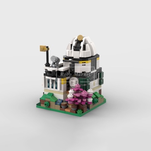 레고 크리에이터 호환 910027 Mountain View Observatory 미니 마운틴 뷰 전망대 천문대 MOC-145086 신제품 창작