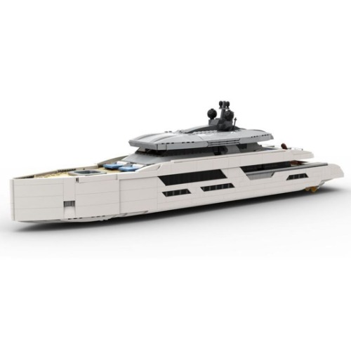 레고 크리에이터 호환 2977pcs Midi-Scale Yacht - White 미들급 화이트 요트 MOC-164898 신제품 창작
